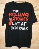 The Rolling Stones Band Licensed T-Shirt Hyde Park Extra Large Only
