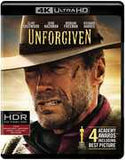 Unforgiven: Clint Eastwood ( Multiple Academy Award Winning) 4K Ultra HD Blu-Ray Digital 2PC 2017 Release Date 5/23/17